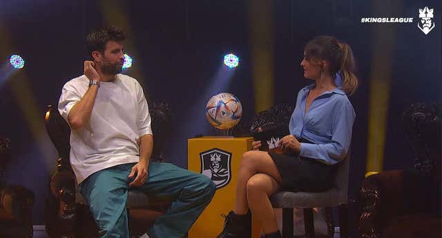 Piqué presenta la Kings League, su nuevo proyecto rodeado de streamers