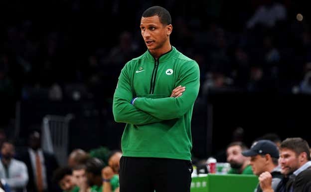 Mazzulla, técnico de los Celtics. GETTY IMAGES