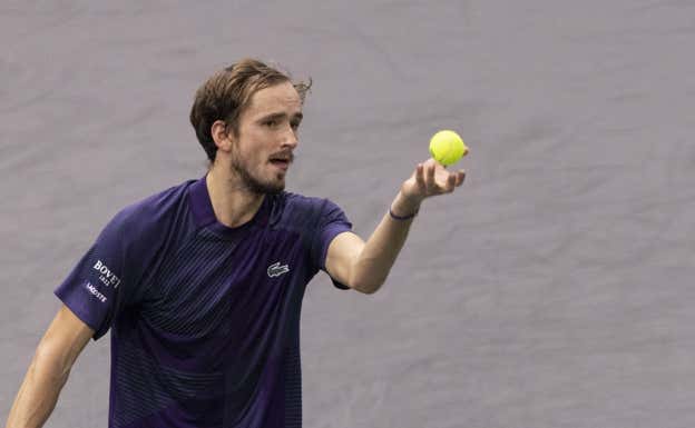 Daniil Medvedev.  GETTY