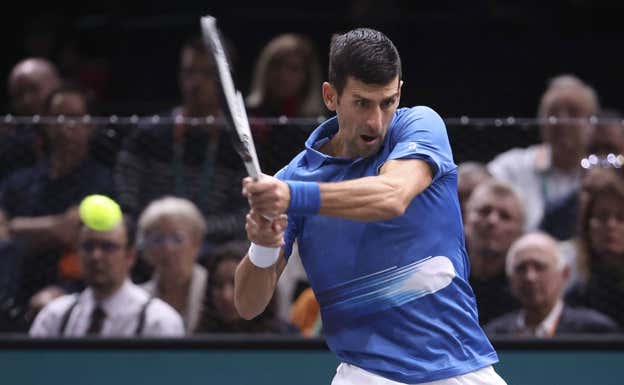 Novak Djokovic.  GETTY