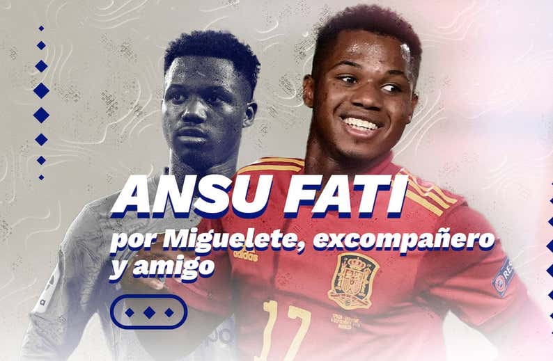 La chilena en un Betis - Sevilla que unió los caminos de Ansu Fati y Miguelete
