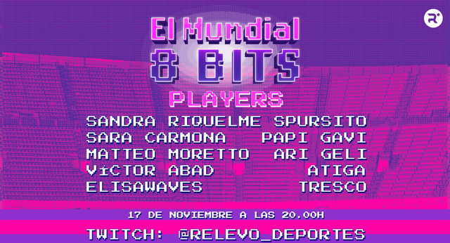Relevo organiza en Twitch la competición de videojuegos retro más divertida entre streamers y periodistas