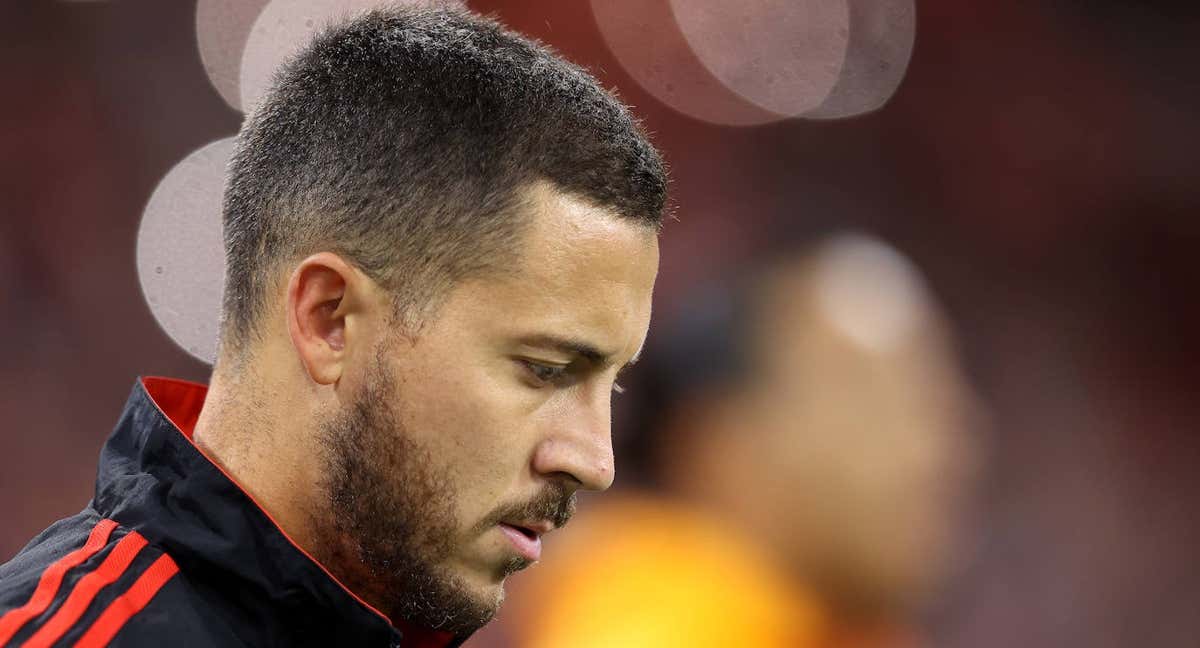 Actuación pobre de Hazard antes del debut en el Mundial.