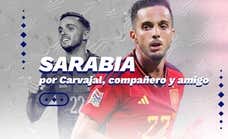 Sarabia, según Carvajal: «Nunca olvidaré su cara cuando le dije que iba a ser papá… ni las bromas con el neceser»