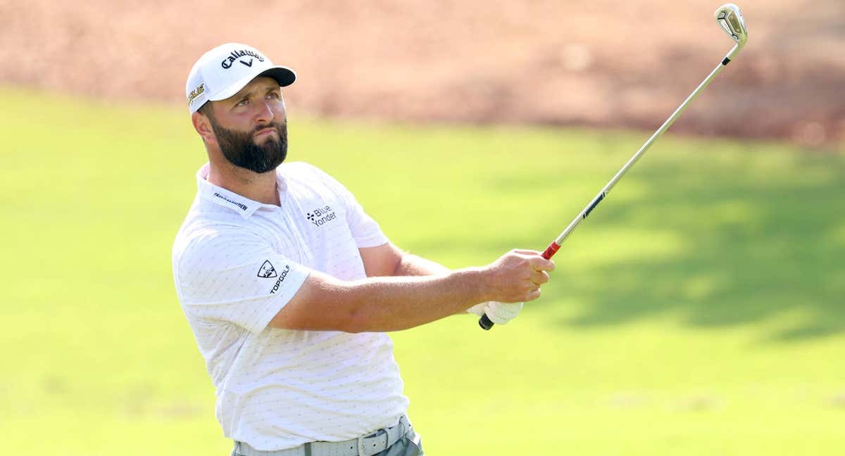 Jon Rahm, hoy en Dubái. /GETTY
