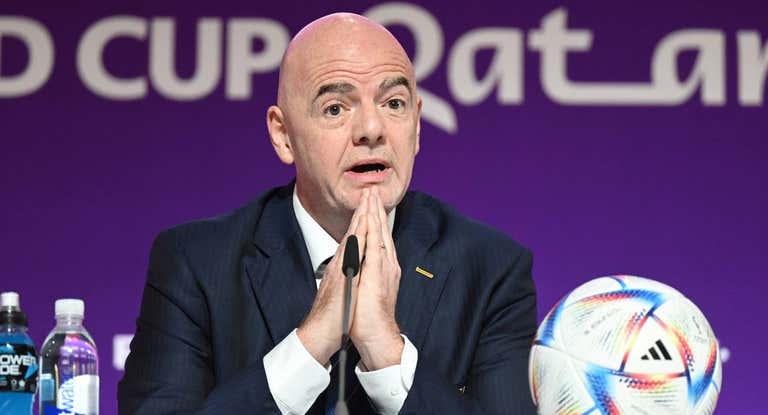 Infantino ha defendido la organización del Mundial de Catar.