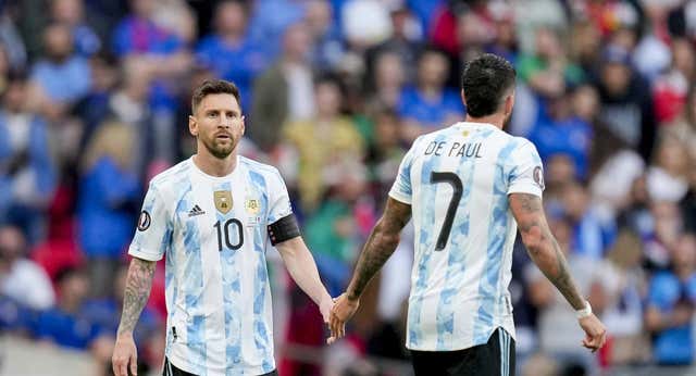 En una jugada: así mira De Paul a Messi para hacer que Argentina gane sus partidos