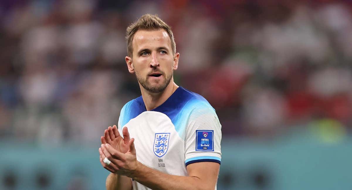 Harry Kane, capitán de Inglaterra./Getty Images