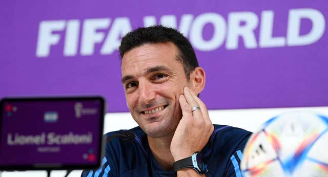 Scaloni muestra la tranquilidad de Argentina antes del debut