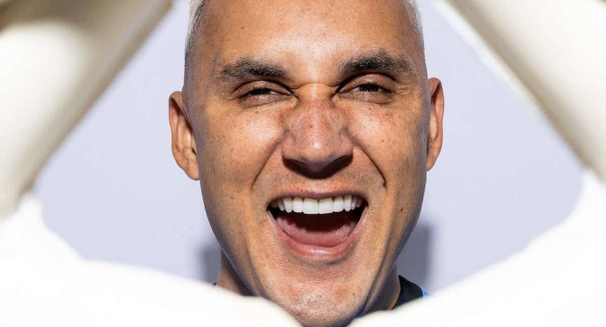 Keylor Navas, portero de Costa Rica, posa en la previa del Mundial de Catar.