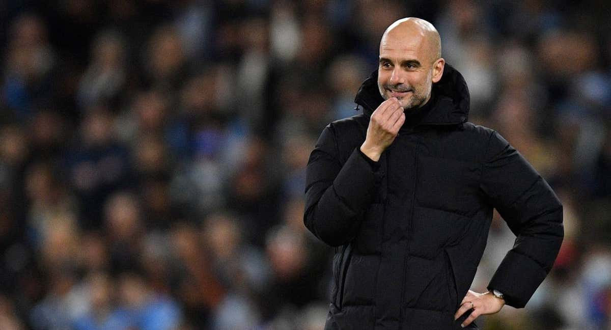 Pep Guardiola, entrenador del Manchester City.