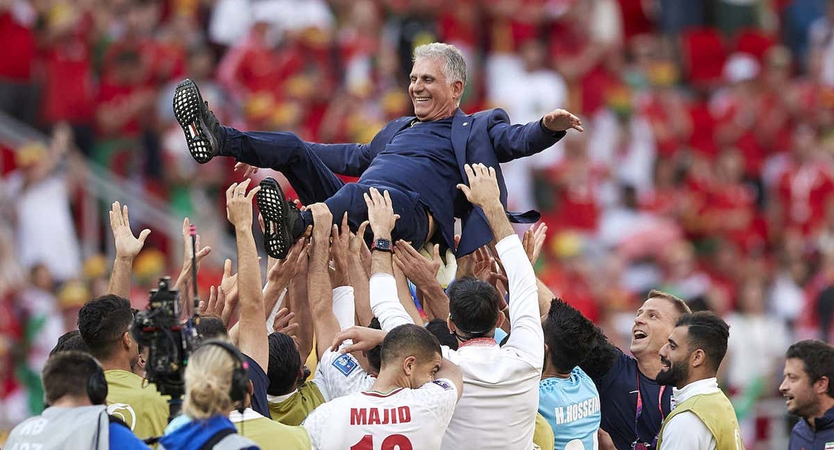 Carlos Queiroz, seleccionador de Irán./Getty Images