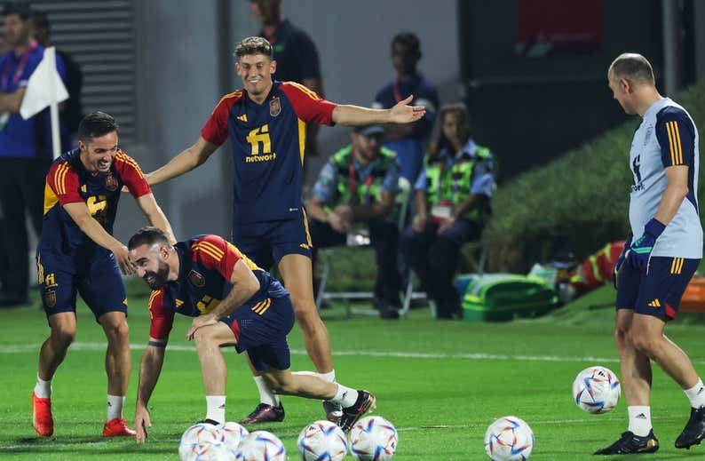 Alineación de España contra Alemania: Carvajal por Azpilicueta, único cambio