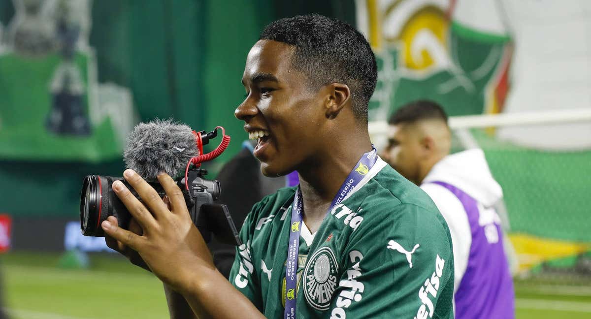 Endrick, en el centro de todas las miradas. /GETTY