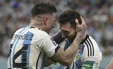 Enzo Fernández: el chico que defendió a Messi en Facebook y ahora festeja con él