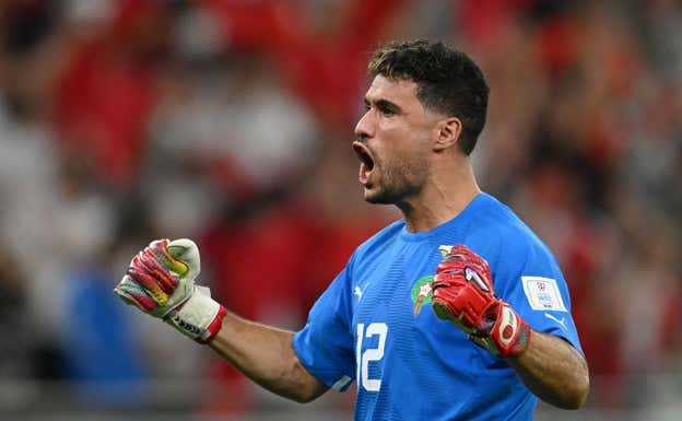 Así gritó Munir el final del partido ante Bélgica.  GETTY