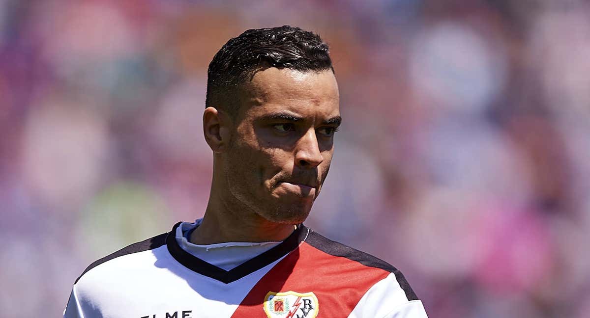 Raúl de Tomas en su anterior etapa con el Rayo Vallecano.