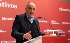 Tebas: “Que Madrid y Barça den una patada al resto ahora no me parece justo”