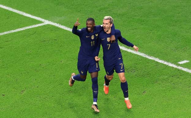 Griezmann es una pieza clave para Deschamps. GETTY