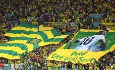 Brasil homenajea a Pelé: «Ponte bueno pronto»