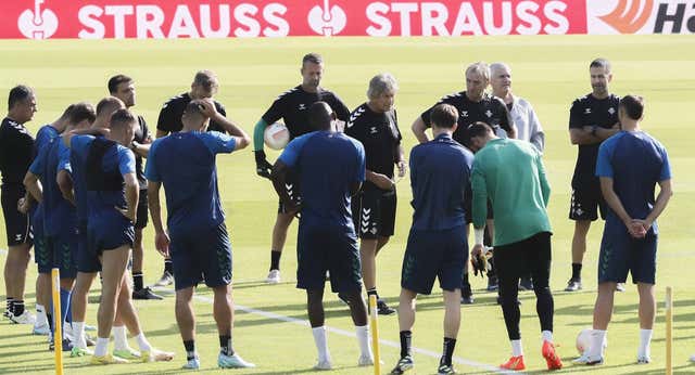 El Betis regresa al trabajo para la fase de la ilusión