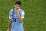 Luis Suárez, un líder para Uruguay incluso tras la eliminación