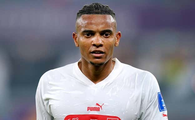 El padre de Akanji es nigeriano.  GETTY