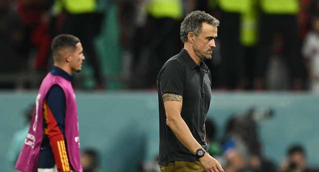 Luis Enrique: «No es el momento de hablar de mi futuro»