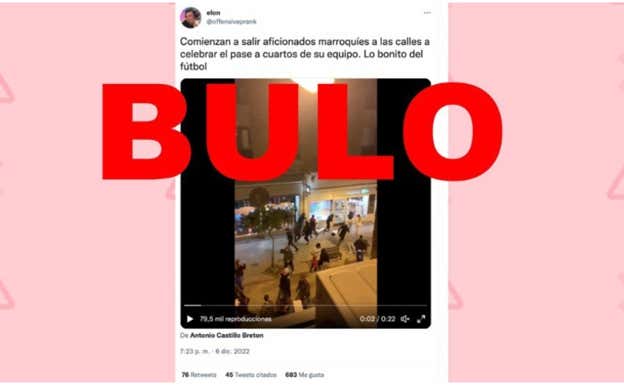 Bulos y desinformaciones sobre el partido entre Marruecos y España