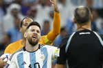 Messi señala a Mateu: «No se puede poner un árbitro que no está a la altura»