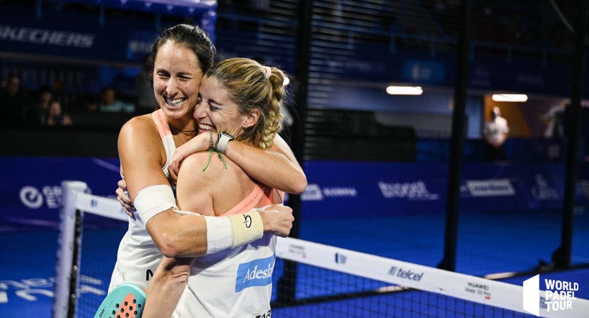 Ale y Gemma después de ganar en México. /WPT