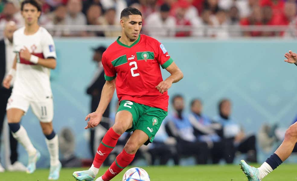 Achraf: el delantero que sueña con ser el mejor lateral del mundo y volver a casa