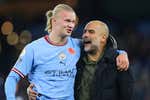 Guardiola, Brasil y Haaland: son tres en una relación de dos