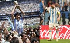 Diferencias y semejanzas entre las 'Argentinas' de Maradona y Messi