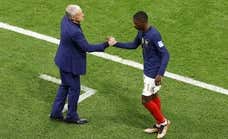 Deschamps alerta al Barça por Dembélé