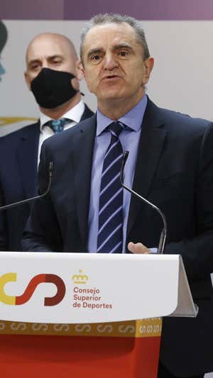 José Manuel Franco, presidente del CSD.  J.J. GUILLÉN / EFE