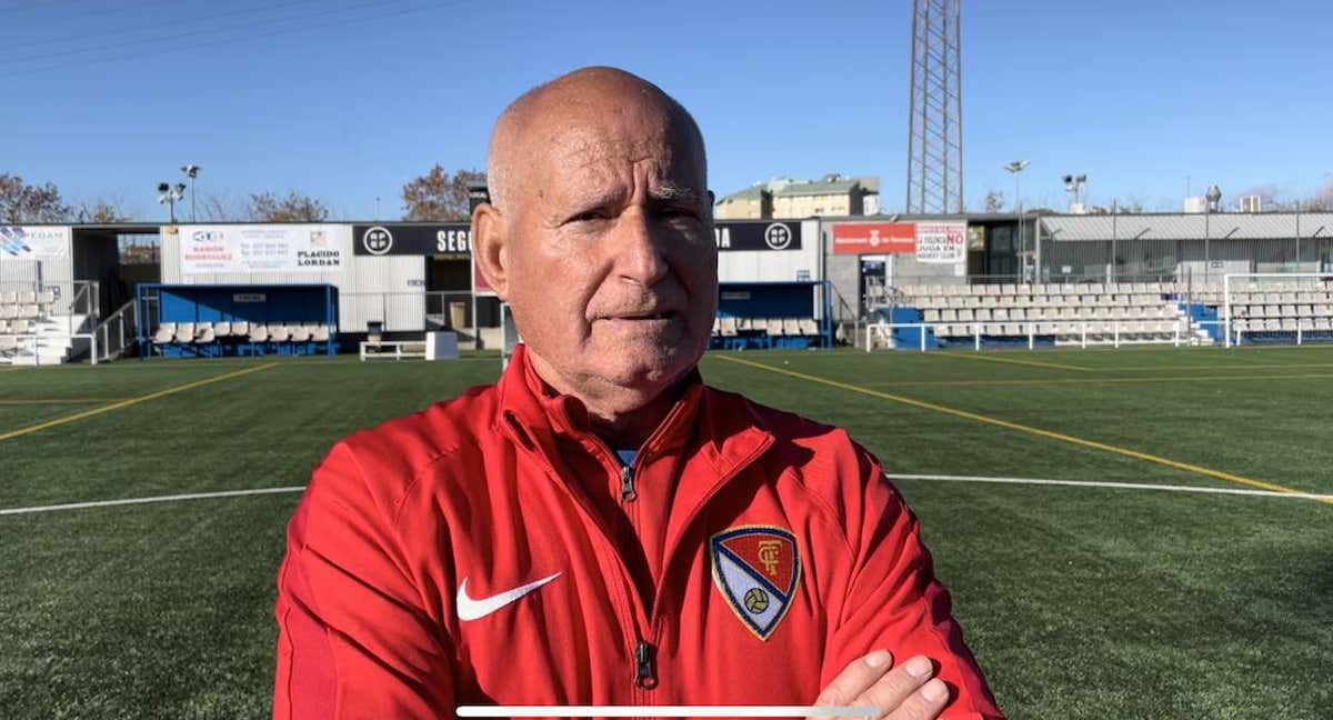Pepe Mármol, leyenda viva del Terrassa FC.