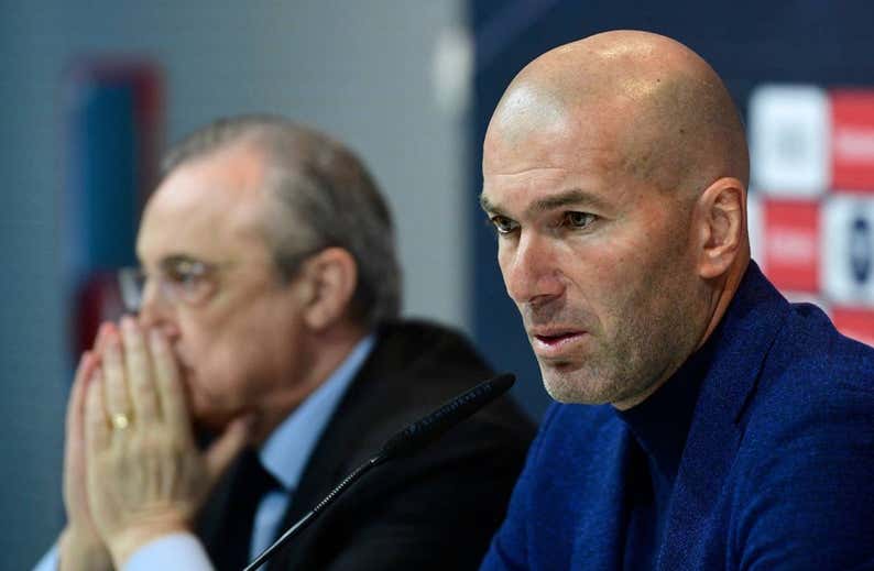 El foco vuelve a Zidane
