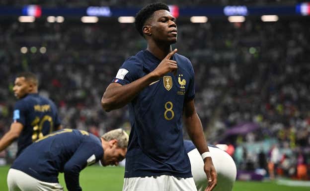 Tchouaméni se ha confirmado como un jugador total en este Mundial.  REUTERS