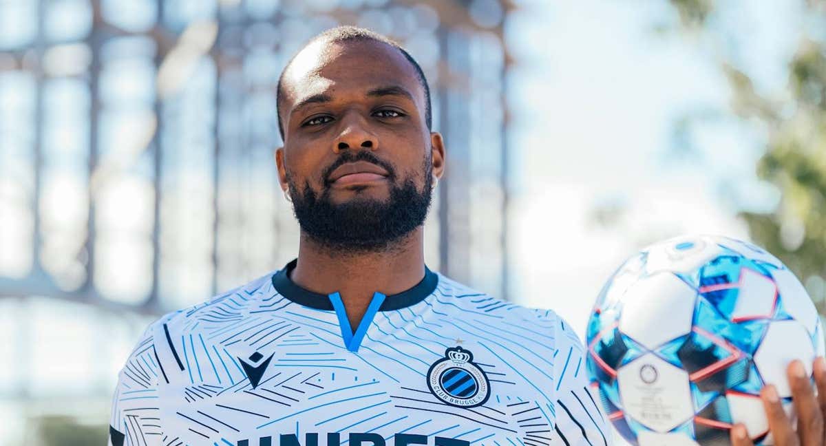 Cyle Larin, delantero del Brujas/BRUGGE FC.