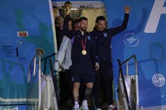 Así fue el recibimiento de Argentina a los campeones del mundo