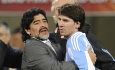 Messi recuerda a Maradona: «Diego nos alentó desde el cielo»