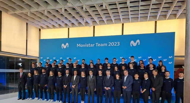 Movistar Team presenta al equipo del año I después de Valverde