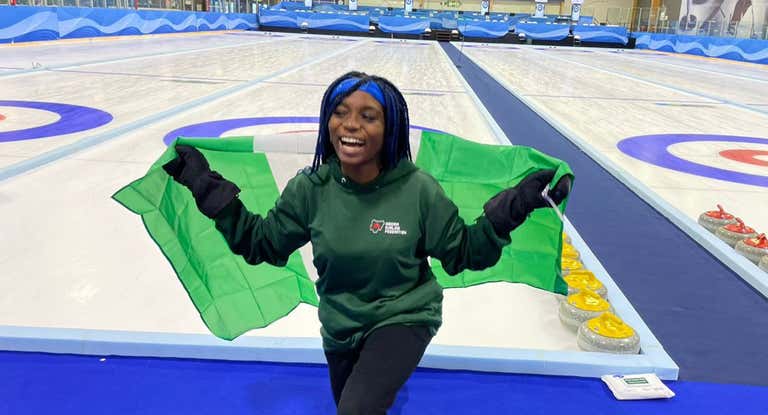 Nigeria comienza a disputar campeonatos internacionales de curling.