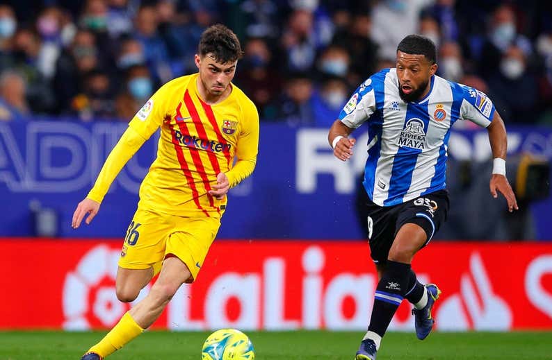 Pedri, el Espanyol y una marca personal que corre peligro