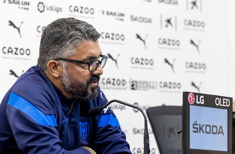 La historia de amor entre Setién y Gattuso: «Su forma de juego ha cambiado mi cabeza»