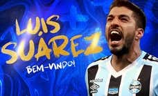 Luis Suárez continúa su carrera en Brasil: jugará en Grêmio
