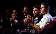 Cristiano en Arabia y Messi en el cielo