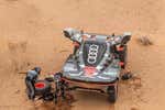 Problemas para Carlos Sainz cuando dominaba la etapa 3 del Rally Dakar