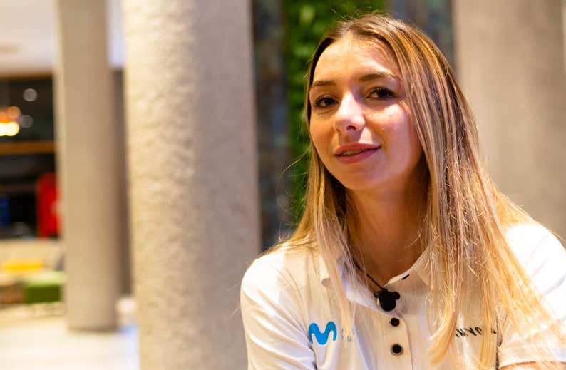 Liane Lippert, la G36 de Movistar Team llamada a recoger el testigo de Van Vleuten
